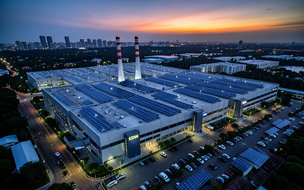 470MW 算力园区鸟瞰